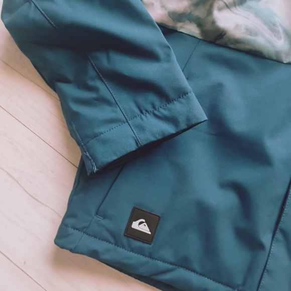 QUIKSILVER NEW Mission Print Block Technical Snow Jacket - Picture 4 of 9